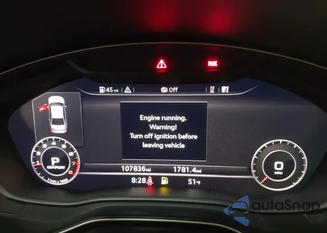 2017 Audi A4 2.0T Premium z USA, uszkodzony, nr VIN WAUENAF41HN037254